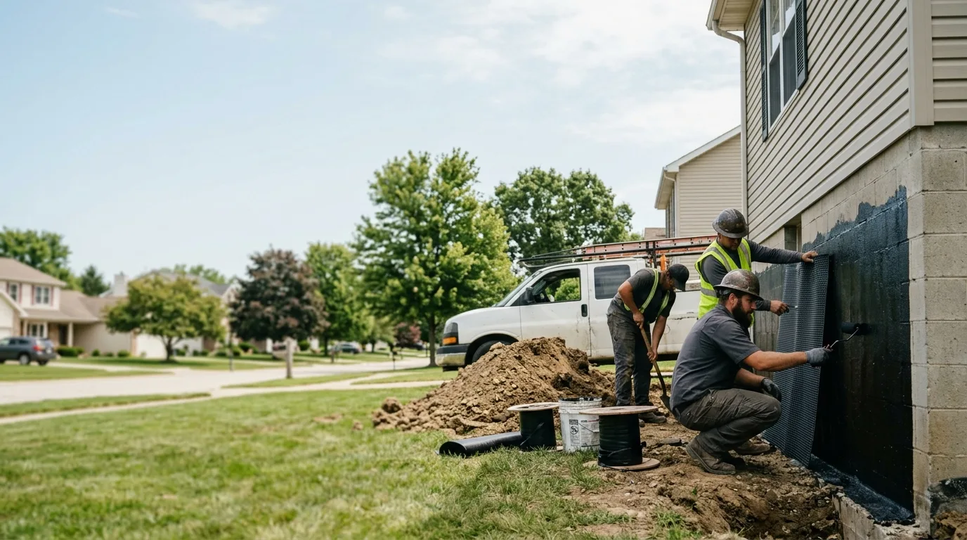 Basement Waterproofing in Ostrander, OH near me